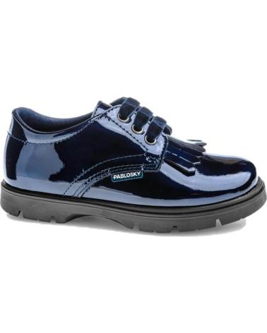 PABLOSKY BLUCHER KAYAK VERNICE 360529 BLU MARINO AZUL MARINO