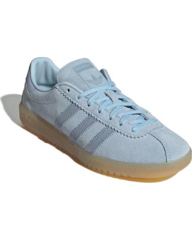 ADIDAS SNEAKERS BERMUDA JS3974 AZZURRO SUOLA CARAMELLO LIGHT BLUE