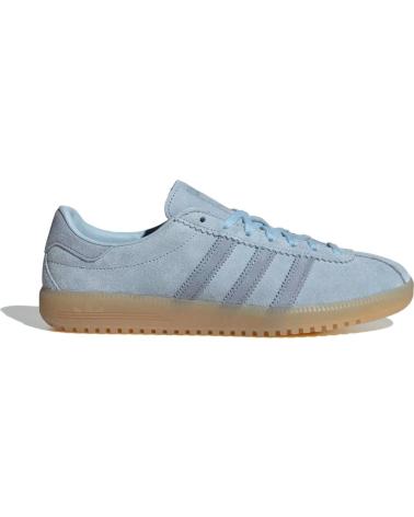 ADIDAS SNEAKERS BERMUDA JS3974 AZZURRO SUOLA CARAMELLO LIGHT BLUE