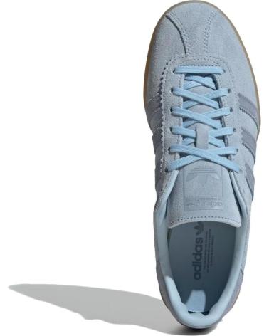 ADIDAS SNEAKERS BERMUDA JS3974 AZZURRO SUOLA CARAMELLO LIGHT BLUE