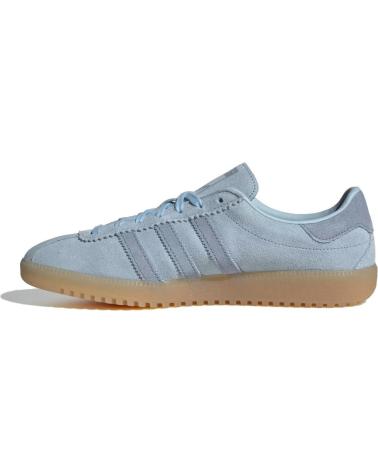 ADIDAS SNEAKERS BERMUDA JS3974 AZZURRO SUOLA CARAMELLO LIGHT BLUE