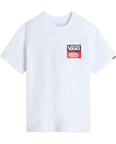 VANS OFF THE WALL CAMISETAS Y POLOS VANS EN COLOR PARA NINOS BLANCO