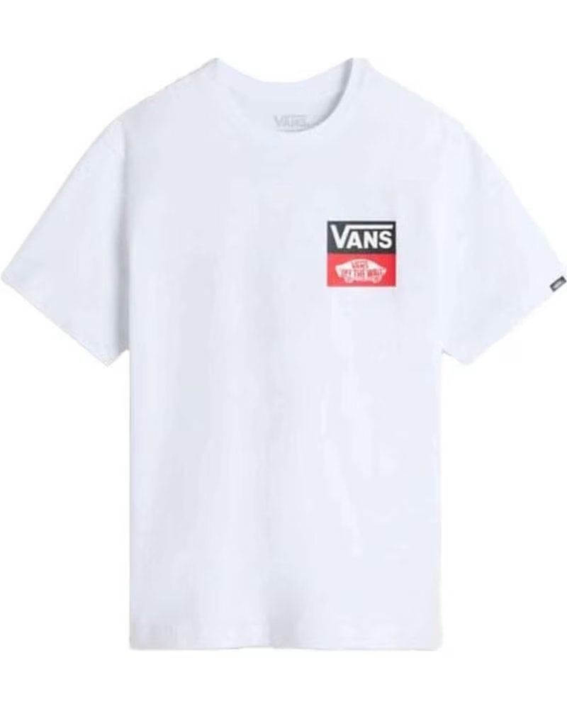 VANS OFF THE WALL CAMISETA VANS OFF THE WALL CON LOGO ESTAMPADO BLANCO