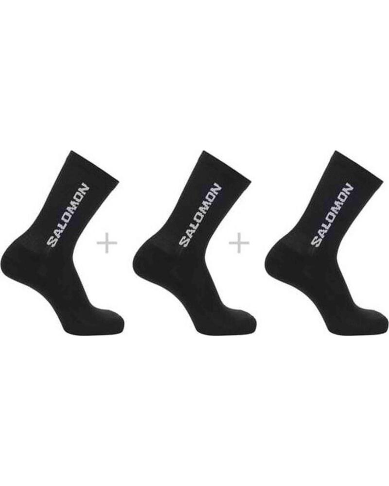 SALOMON CHAUSSETTES SPORTIVES NOIRES NEGRO