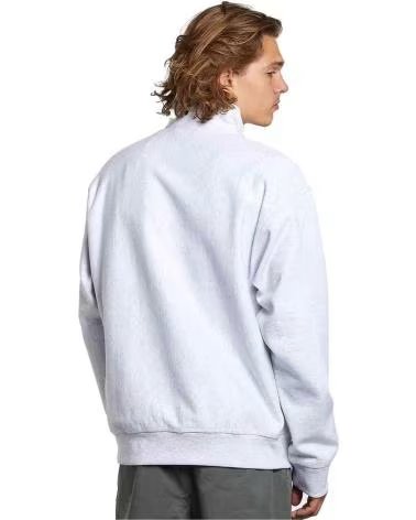CARHARTT WIP FELPA AMERICAN SCRIPT ASH HEATHER GRIS
