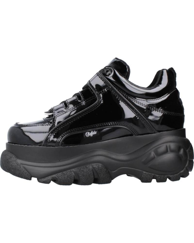 BUFFALO BASKETS PLATEFORME MODÈLE 1533234 NOIR VERNI BLACK