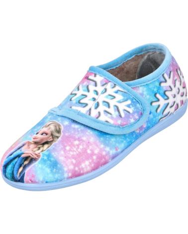 L&R SHOES GESCHLOSSENE HAUSSCHUHE NATALIA 7837 - HELLBLAU CELESTE