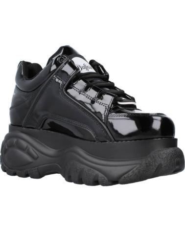 BUFFALO BASKETS PLATEFORME MODÈLE 1533234 NOIR VERNI BLACK