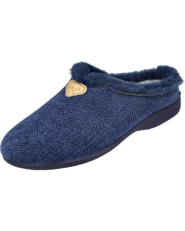 L&R SHOES NATALIA 4804 PANTOFOLE BLU NAVY MARINO