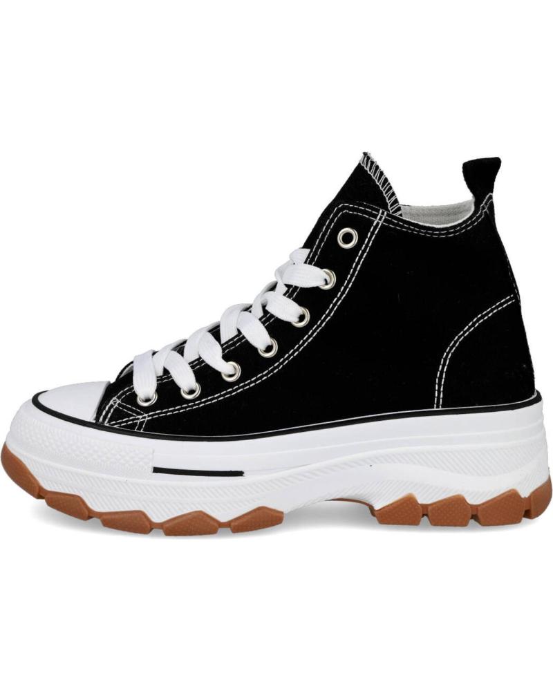 L&R SHOES TF3779 SNEAKERS ALTE NERE NEGRO