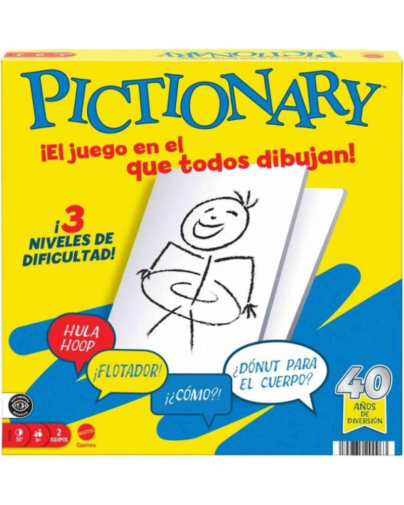 MATTEL GAMES PICTIONARY - ZEICHEN- UND RATE-BRETTSPIEL MULTICOLOR