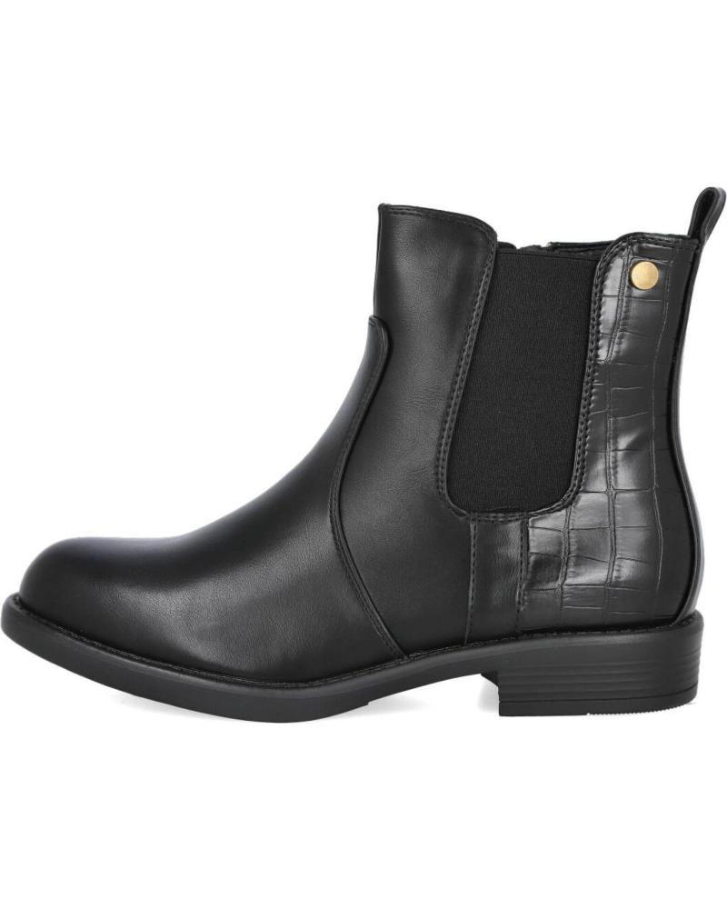 STIVALETTI BASSI L&R SHOES TF1219 NERI NEGRO