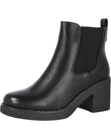 BOTTINES À TALON L&R SHOES TF8912 NOIRES NEGRO