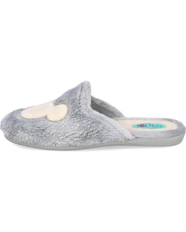 L&R SHOES NATALIA 5032 PANTOFOLE GRIGIE CON DESIGN MICKEY MOUSE GRIS