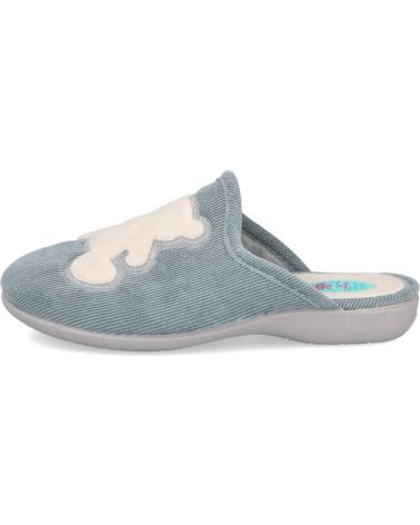 PANTOFOLE L&R SHOES NATALIA 4007 GRIGIE CON ORSETTO GRIS