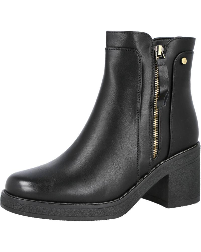 L&R SHOES STIVALETTI CON TACCO TF8913 NERI NEGRO