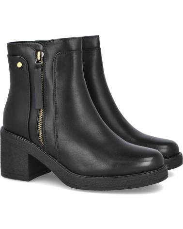 L&R SHOES STIVALETTI CON TACCO TF8913 NERI NEGRO