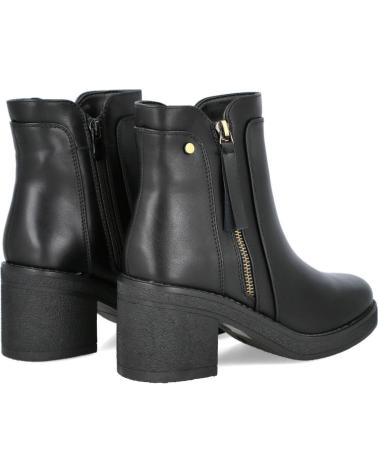 L&R SHOES STIVALETTI CON TACCO TF8913 NERI NEGRO