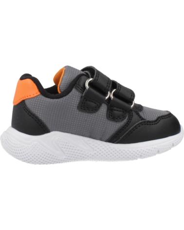 GEOX TÊNIS B SPRINTYE C0038 INFANTIL PRETAS C0038
