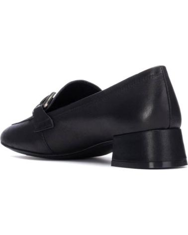 MOCASSINI IN PELLE NERI CARMELA 162539 NEGRO