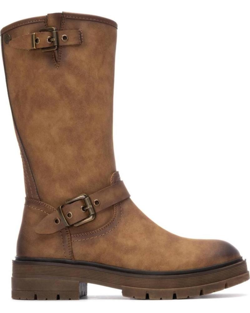 REFRESH STIVALI BIKER 172932 CAMMELLO CON FIBBIE CAMEL