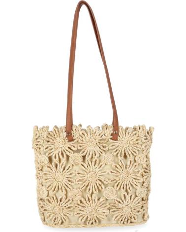 BORSA A MANO CHIKA10 CLAU 02 CUOIO TAN CUERO-TAN