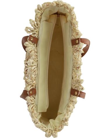 BORSA A MANO CHIKA10 CLAU 02 CUOIO TAN CUERO-TAN