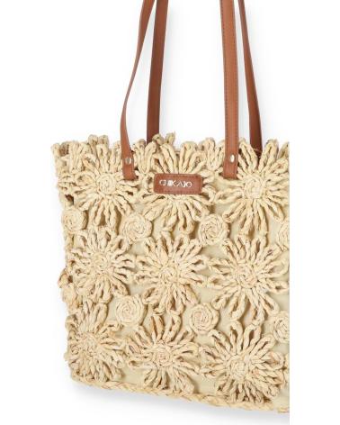 BORSA A MANO CHIKA10 CLAU 02 CUOIO TAN CUERO-TAN