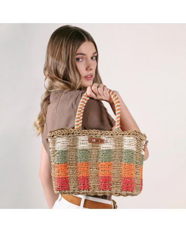 BORSA A MANO CHIKA10 SUNNY 01 CUOIO TAN CUERO-TAN