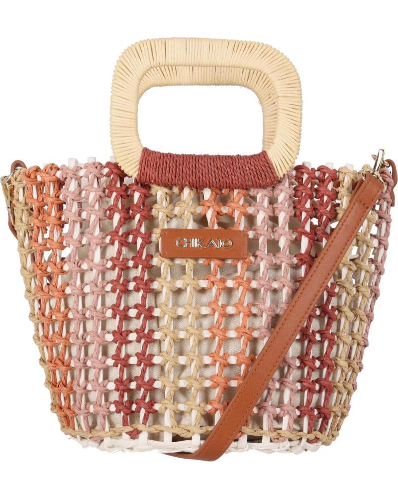 CHIKA10 BORSA KARLINA 01 CUOIO CUERO-TAN