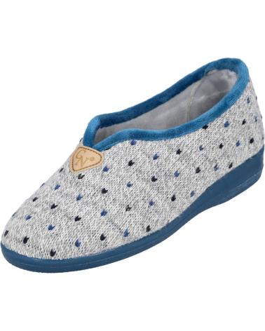 L&R SHOES NATALIA 590 PANTOFOLA CHIUSA STAMPA JEANS JEANS