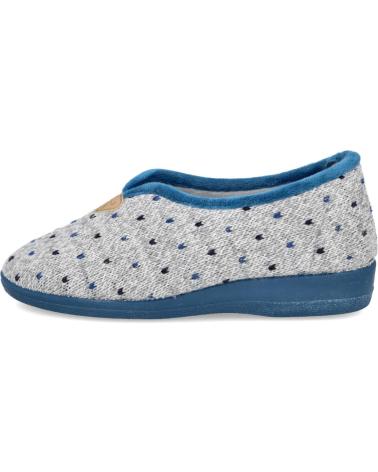 L&R SHOES NATALIA 590 PANTOFOLA CHIUSA STAMPA JEANS JEANS