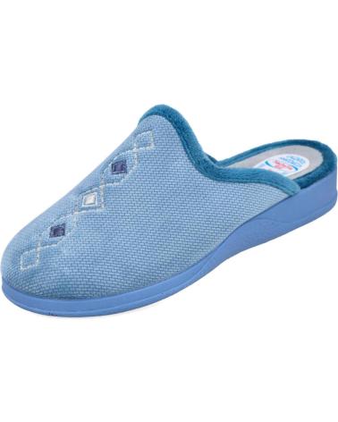 L&R SHOES NATALIA 8033 PANTOFOLE DA CASA BLU AZUL
