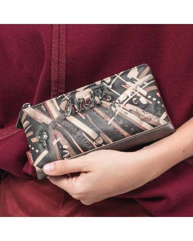 CARTEIRA GRANDE FLEXÍVEL ANEKKE PARISIAN RFID MULTICOLORIDA 41819-906 MULTICOLOR