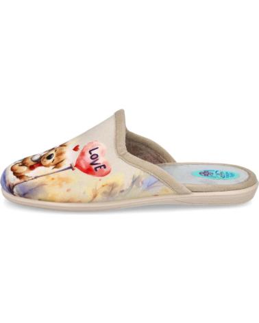 PANTOFOLE L&R SHOES NATALIA 5006 BEIGE BEIGE