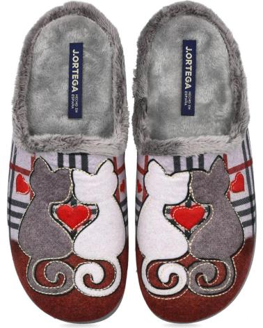 PINTURINES 1939 - PANTOFOLE GRIGIE CON DESIGN GRIS