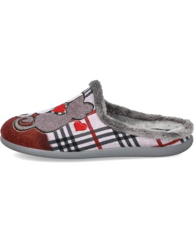 PINTURINES 1939 - PANTOFOLE GRIGIE CON DESIGN GRIS