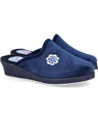 L&R SHOES PANTOFOLE NATALIA 402 BLU MARINO MARINO