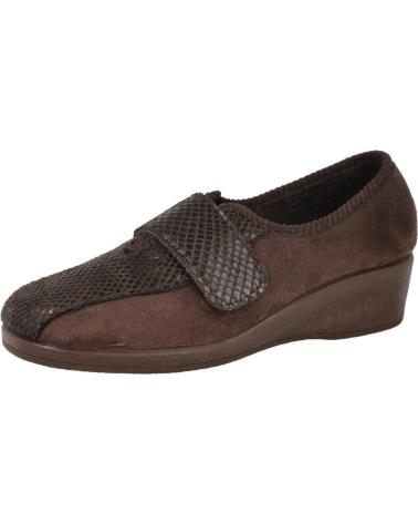 L&R SHOES NATALIA 1202 - PANTOUFLES FERMÉES MARRON MARRON