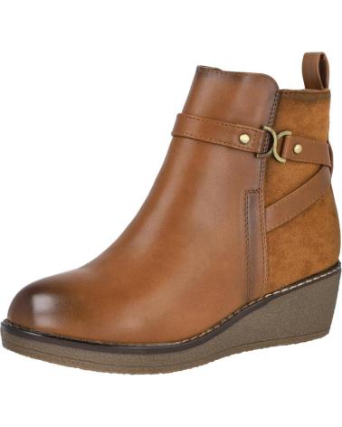 BOTTINES COMPENSÉES L&R SHOES TF8917 CAMEL CAMEL