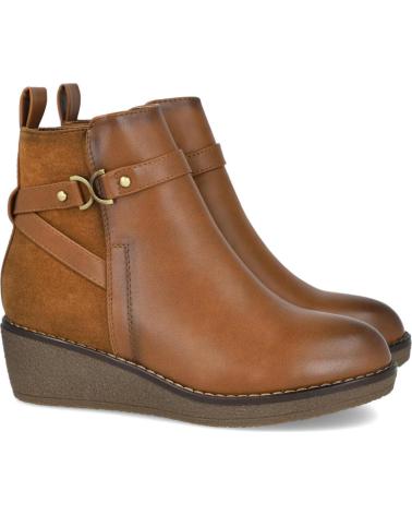 BOTTINES COMPENSÉES L&R SHOES TF8917 CAMEL CAMEL
