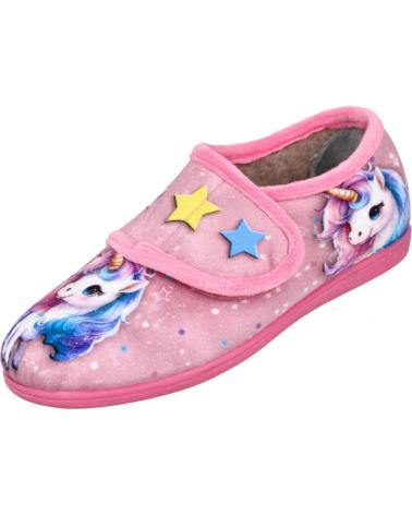 L&R SHOES NATALIA 7835 - CHAUSSONS FERMÉS ROSE LICORNE ROSA