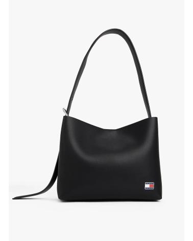 TOMMY HILFIGER TJW COOL HOBO BAG BLACK NEGRO