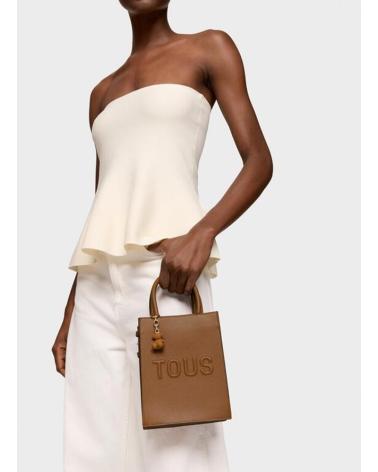 MINI BOLSO BANDOLERA TOUS POP BRENDA CAMEL CAMEL