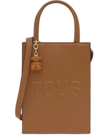MINI BOLSO BANDOLERA TOUS POP BRENDA CAMEL CAMEL