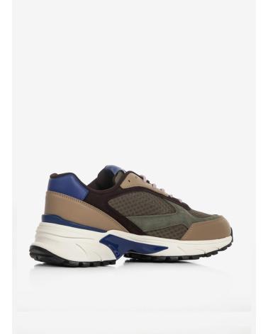 CALVIN KLEIN SNEAKERS HIKE RUNNER MESH MIX KAKI KAKI
