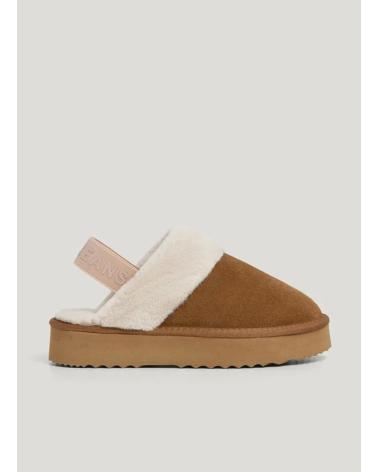 SABOTS PEPE JEANS DISSY TAPE EN CUIR CUERO