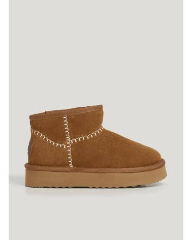 BOTTES PEPE JEANS DISSY ETNIC EN CUIR CUERO