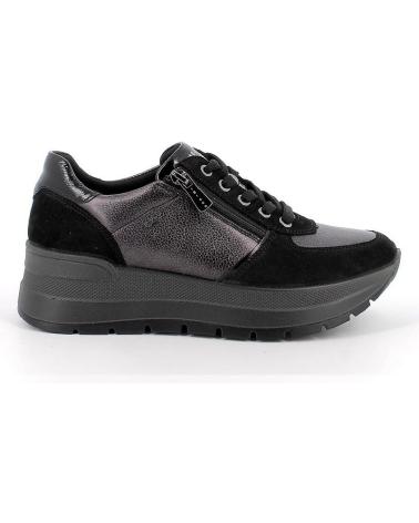 SNEAKERS URBANE IGI&CO SCAM SU-FIO BOT 8677500 NERE NEGRO