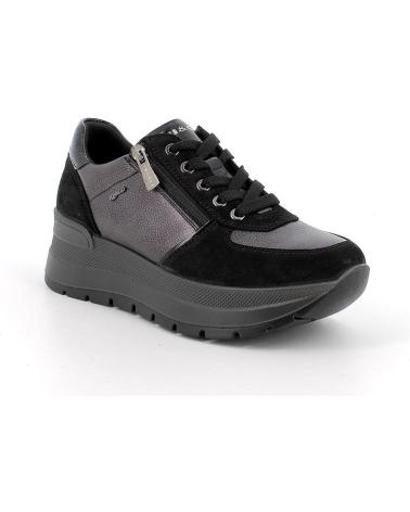 SNEAKERS URBANE IGI&CO SCAM SU-FIO BOT 8677500 NERE NEGRO